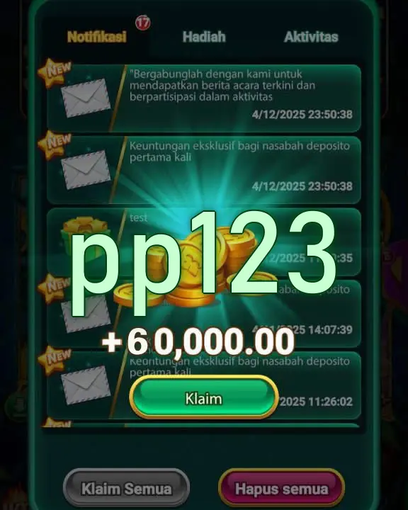 pp123 Tangkapan Layar Resmi APK